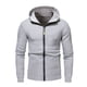 thumbnail image 3 of WILLBEST Sudadera con Capucha y Cremallera para Hombre, Forrada, Informal, Cálida, para Deportes Al Aire Libre En Invierno, Cómoda y Suave XGrande, 3 of 3