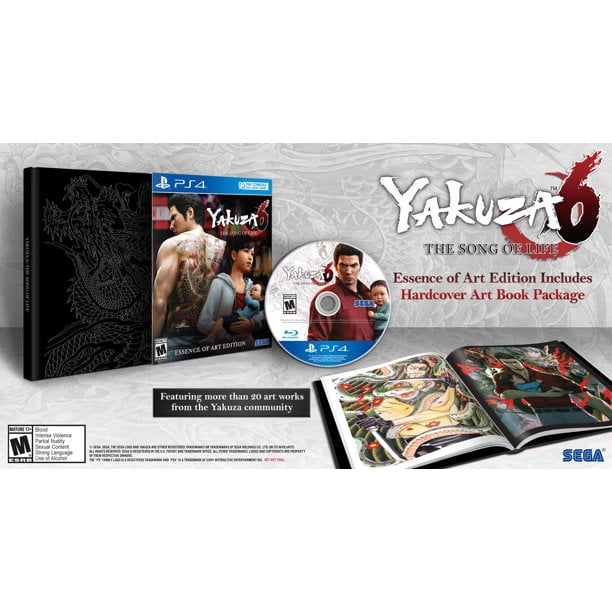 Yakuza 6 The Song of Life Essence of Art Edition Playstation 4 Juego Fisico PlayStation Playstation 4