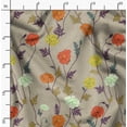 thumbnail image 2 of Soimoi Brown Fabric - By the Yard - 54 Inch Wide - Florals Print Fabric - Elegant and Timeless Patterns for Fashion and Home Decor Printed Fabric, 2 of 6