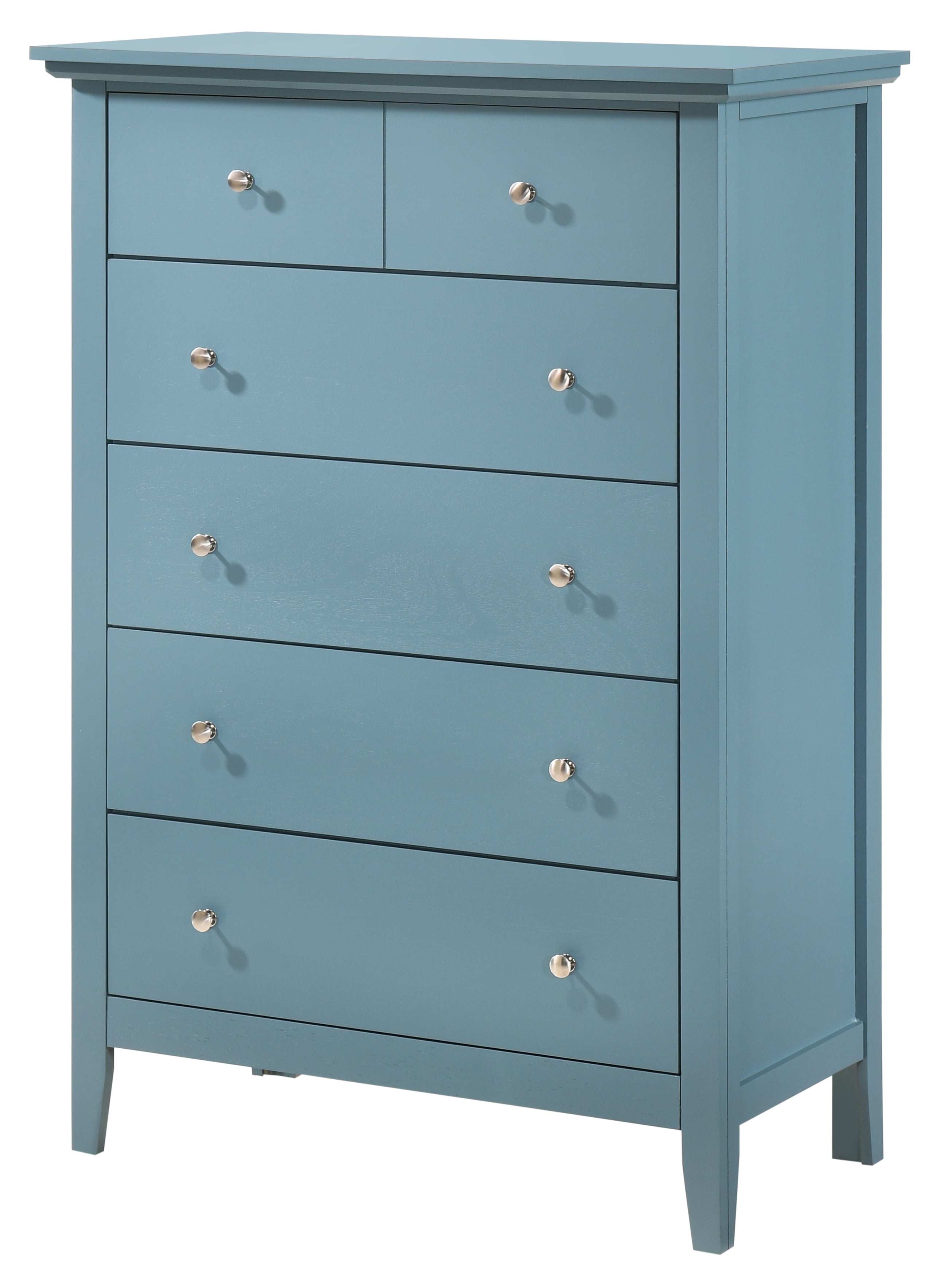 Glory Furniture Burlington Chest in Gray Color