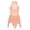 Orange, variant on iEFiEL Kids Girls Sleeveless Sequins Leotard Dress for Lyrical Modern Contemporary Ballroom Dance