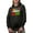 Black, variant on Equality Hurts No One feat. Male & Female Symbol, Black Hooded Sweatshirt or Hoodie, 3XL