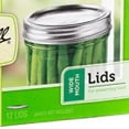 thumbnail image 5 of Ball Wide Mouth Mason Jar Lids Canning 42-000 Silver 12 Count, 8 Pack, 5 of 6