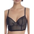 thumbnail image 1 of NearlyNude Womens Modern Geo Longline Demi Bra Style-RN70016, 1 of 2