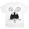 thumbnail image 2 of SpongeBob SquarePants SpongeBob Doogle Face Kids T Shirt for Youth Boys and Girls, White, Medium, 2 of 5