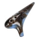 thumbnail image 2 of Ocarina de 12 agujeros, flauta de arcilla cerámica, instrumento musical profesional compacto con afinación en C , ideal como regalo para adultos y Azul, 2 of 8