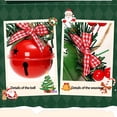 thumbnail image 4 of ziyahi 6piece Set, Metal Large Craft Pendant Bells With For Christmas Festive Jingle Set, For Tree Pendant Iron Festive type+1, 4 of 6