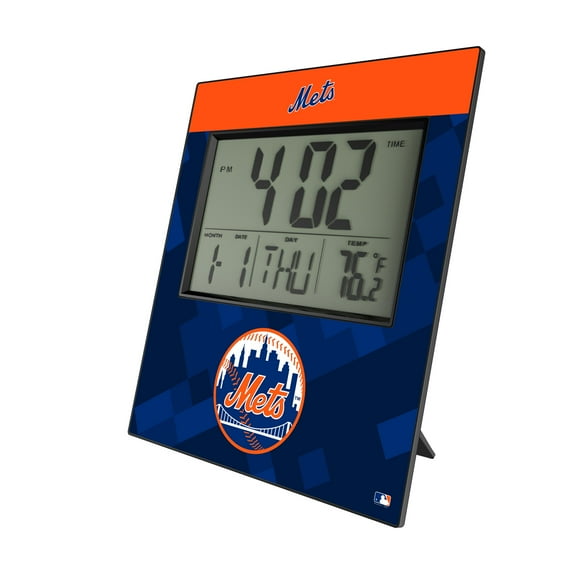 Keyscaper New York Mets Digital Desk Clock