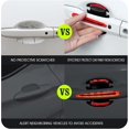 thumbnail image 5 of Wabjtam 8pcs Universal 3d Car Door Handle Paint Scratch Protector, Reflective Stripe Stickers Anti-scratch Car Outdoor, 5 of 5