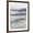Brown Frame, variant on Art.com Neutral Salt Spray II Art Print by Victoria Borges, 24" x 32"