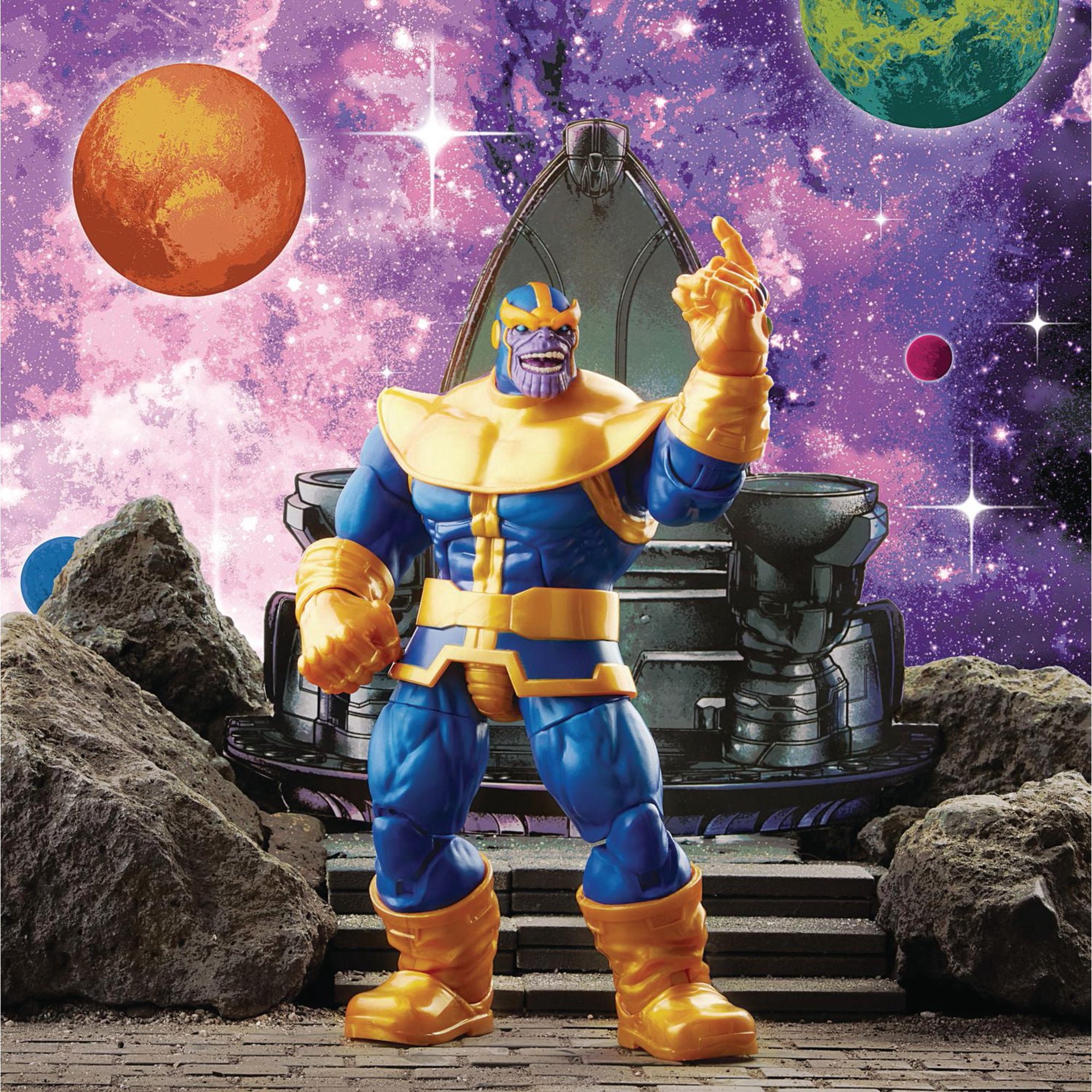 Mcu Thanos Figure Marvel Legends 10th Anniversary Thanos Hasbro