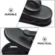 thumbnail image 4 of 100 pinzas giratorias portátiles para auriculares, de plástico, color negro, 4 of 7