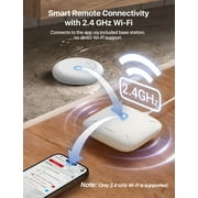 X-Sense Wi-Fi Water Leak Detector Kit, Smart Water Sensor with App Alerts, Ultra-Slim Water Alarm for Basement, Kitchen & Bathroom, 4 Water Sensors + 1 Base Station, White