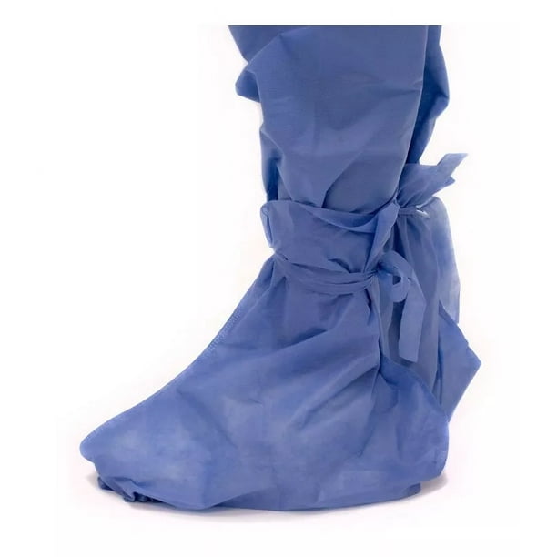 Bota Quirurgica Desechable Tela Paquete 50 Pares (100 Pza