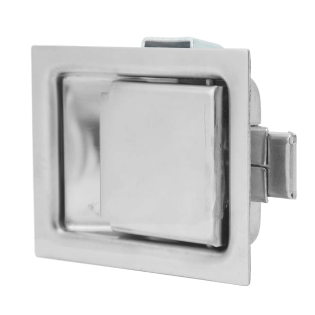 Pestillo de manija de cerradura de caja de herramientas instalación simple pestillo de manija de cerradura de caja de herramientas de puerta de 84 x 68 mm para camión de ANGGREK Otros