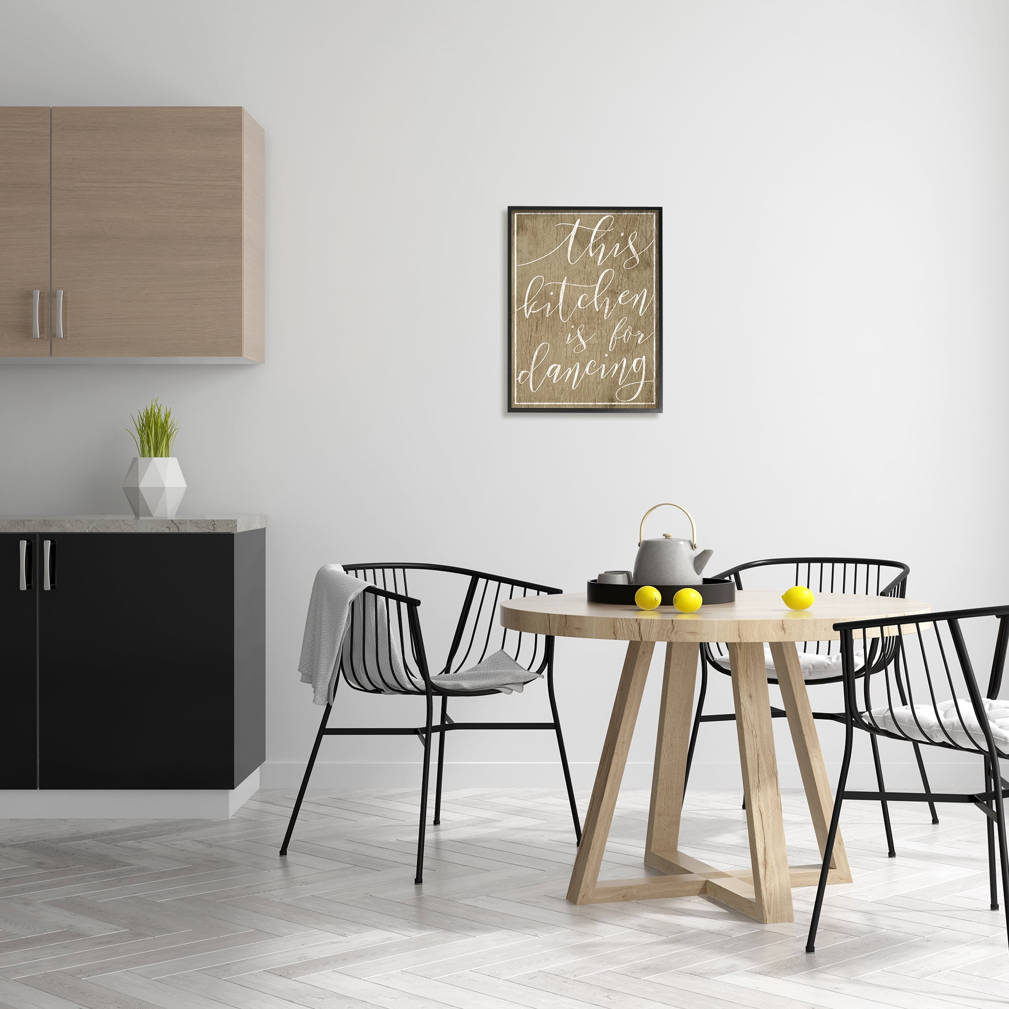 Stupell IndustriesThis Kitchen is For DancingFramed Wall Art by Daphne Polselli