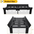 thumbnail image 3 of YANGLI 17-Inch Fireplace Grate, Heavy Duty Wrought Iron Log Holder for Indoor Chimney & Outdoor Fire Pit, 3 of 5
