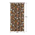 thumbnail image 5 of Pioneer Flower Floral Print Pattern Shower Curtain 36"x72", Bathroom Decorative Shower Curtain Set with 12 Hooks, Waterproof Washable, 5 of 6
