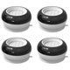 thumbnail image 1 of 4Pcs Universal Anti Vibration Pads Washing Machine Foot Mat Silent Furniture Lifting Foot Base - Gre, 1 of 5