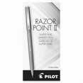 thumbnail image 5 of Pilot Razor Point II Super Fine Marker Pen, Black Ink, .2mm, Dozen, 5 of 5
