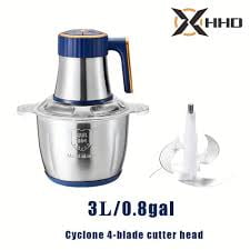 Hachoir à Viande Électrique en Acier Inoxydable,