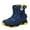 ZA-Dark Blue, variant on Wxirdiow Toddler Boy Shoes Boys & Girls Snow Boots Insulated Warm Anti-Slip Waterproof Winter Boot (Toddler/Little Kid/Big Kid) Black Size,13