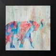 thumbnail image 2 of Coolick, Ann Marie 12x12 Black Modern Framed Museum Art Print Titled - Rhizome Elephant, 2 of 5