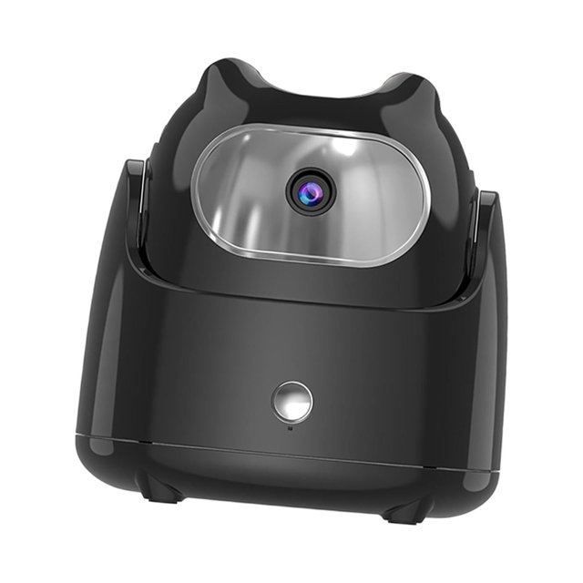 Soporte para Transmisión , Soporte para Teléfono, Soporte Giratorio de Seguimiento Facial de 360 Grados, Estabilizador de Cardán para Grabación Negro CUTICAT Soporte de transmisión en vivo