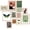 Eclectic Tranquility, variant on Eclectic Wall Art Prints Unframed, Mid Century Retro Decor for Home Bedroom (Unframed)