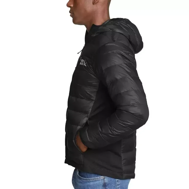 Eddie Bauer Men's Puffer Jacket, Black, Large - Walmart.com