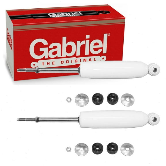 2 pc Gabriel G63614 Ultra Shock Absorbers for Spring Strut Steering Suspension Shocks Struts Fits select: 1990-1997 FORD RANGER, 2000-2005 FORD EXCURSION
