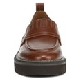 thumbnail image 3 of Naturalizer Women's Shawna Platform Loafer Rich Cognac Brown Leather 8.5M, 3 of 6