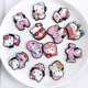 thumbnail image 4 of Venta al por mayor, amuletos de cocodrilo personalizados de alta calidad, patrón de gatito Holle, amuleto de zapatos de goma de Pvc suave para zapatos de zueco Jibitz, 4 of 4