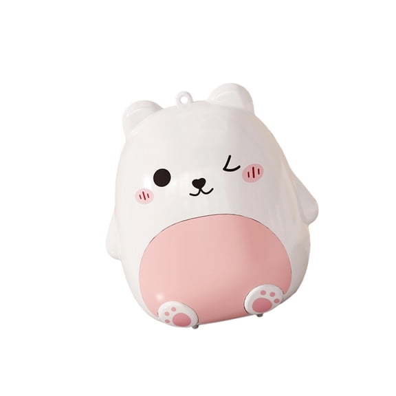 Portable Pills Case with Cartoon Bear Pattern