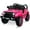 Pink, variant on Towallmark 12V Kids Ride Jeep,Battery Powered Four-Wheel Ride Toys For Boys And Girls, Kids 3-6 Years Old Off-Road Electric Scooter,LED Lights,Remote Control,Bluetooth Music Speaker System,Red