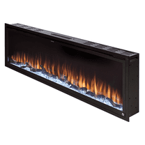 Touchstone Sideline Elite Smart 60” WiFi-Enabled Smart Electric Fireplace In-Wall Recessed