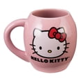 thumbnail image 3 of Hello Kitty Ceramic Coffee Oval Mug 18 oz. Pink Cat Red Bow Gift, 3 of 3