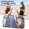 thumbnail image 4 of Bolsa De Ejercicios Bolsa de fitness para mujer Bolsa de hombro deportiva Oxford de gran capacidad para fútbol al aire libre Sywqhk Para Estrenar, 4 of 6