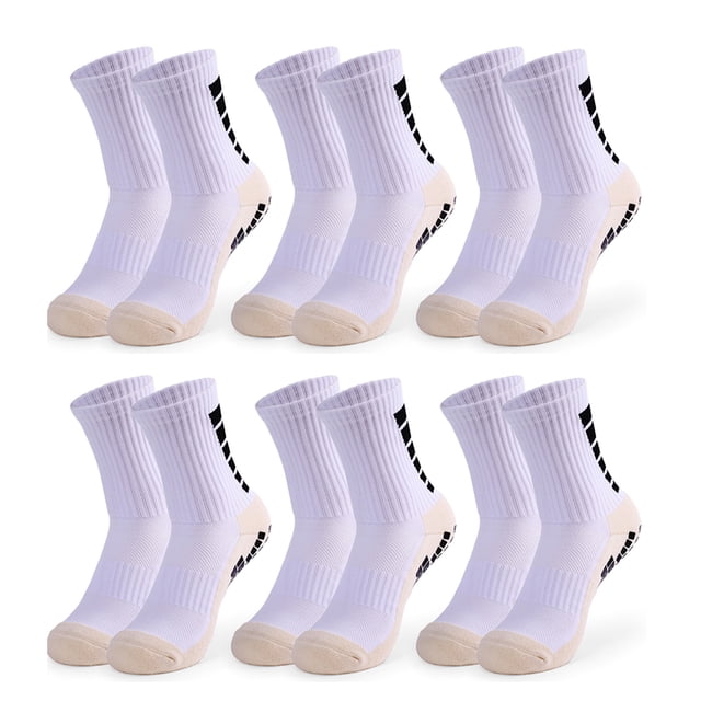 Chaussettes de Football Antidérapantes pour Hommes Chaussettes de Sport pour basketball Soccer Volleyball Course Randonnée Randonnée