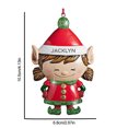 thumbnail image 2 of Muñecas De Navidad Colgante Signo Colgante Árbol De Navidad Fiesta Familia Vacaciones Diy Decoraciones Colgantes Regalo Monstrate HA042675-02, 2 of 6