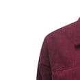 thumbnail image 6 of Babysbule Womens Cardigans Ladies Corduroy Buttoned Cardigan Long Sleeve Lapel Loose Padded Shirt Top Women's Top Blouse, 6 of 6