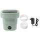 thumbnail image 1 of Lavadora plegable pequeña daixiaolindai TPE y PP 100‑240V deshidratador incorporado 6L Verde, 1 of 10