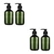 thumbnail image 4 of Advancent Dispensador de jabón recarga prensa bomba botellas contenedor de plástico recargable suministros de baño lociones de cocina 500ml Type1 NO1, 4 of 6