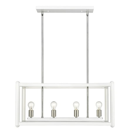 

Acclaim Lighting In20042 Coyle 8 Light 32 Wide Chandelier - White