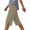 Khaki, variant on Dursoulink High Waist Seamless Cotton Panties for Women - Large Size Hip Lifting Briefs, Soft Breathable 3-Sided Base Layer 10 Pack for Daily Wear