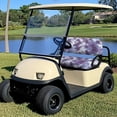 thumbnail image 3 of Aplkyhs Tie Dye Club Car ComfortableSeat Covers Comfort Golf Cart Front Seat Cushion Set Golf Cart Seat Covers Easy Installation Universal Golf Cart Bench Chair Cover, 3 of 7