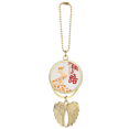 thumbnail image 1 of Poster Camel Desert Journey Silk Road Map Car Keychain Angel Wing Pendant, 1 of 4