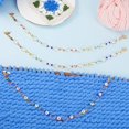 thumbnail image 4 of 1 Box 6Pcs Knitting Chain Row Counters Cute Number 0-9 Beads Locking Crochet Stitch Marker Charms Enamel Rainbow Charm Removable Row Counting with, 4 of 5