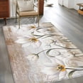 thumbnail image 2 of Area Rugs 2.7'x5', Vintages Flowers Carpet for Living Room Bedroom Dining Room, Country Farmhouse Retro Botanical Floral Throw Kitchen Rugs Non Slip Washable Rectangle Indoor Outdoor Rugs, 2 of 8