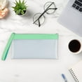 thumbnail image 2 of Tyidzon Matte Semi Transparent Pencil Case Pencil Case, Back to School Supplies, 2 of 4